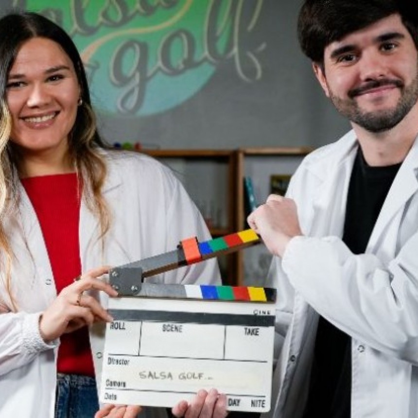 Salsa Golf, el nuevo programa de streaming que divulga la ciencia nacional